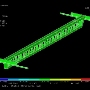 UոʽؙCԪ finite element analysis of pierced web bridge crane